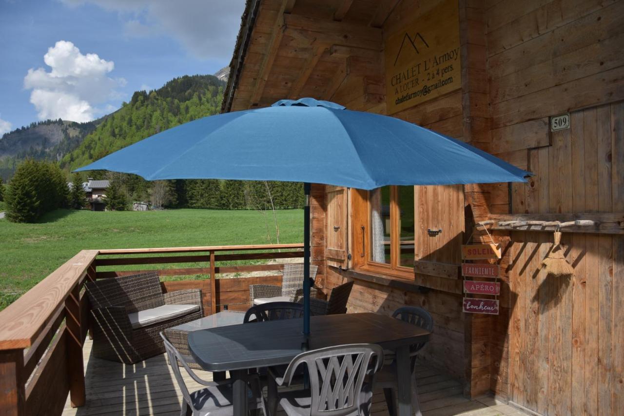 Chalet L'Armoy La Giettaz Esterno foto