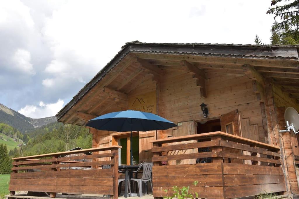 Chalet L'Armoy La Giettaz Esterno foto