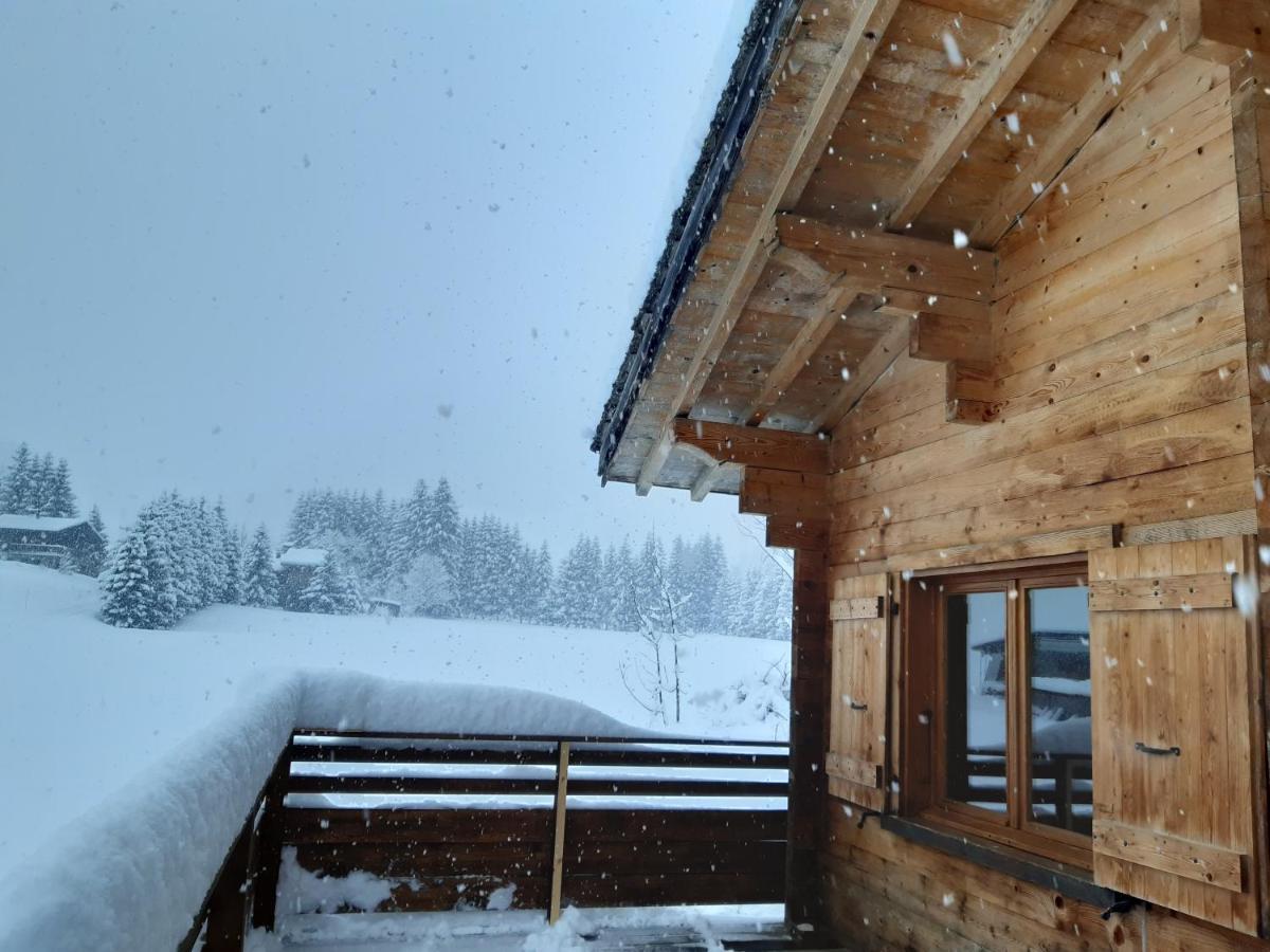 Chalet L'Armoy La Giettaz Esterno foto