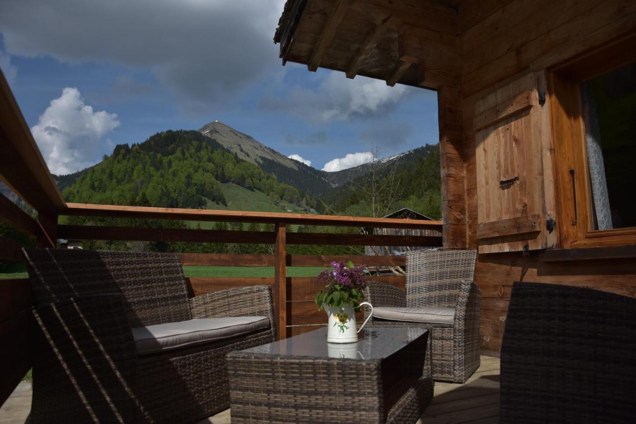 Chalet L'Armoy La Giettaz Esterno foto