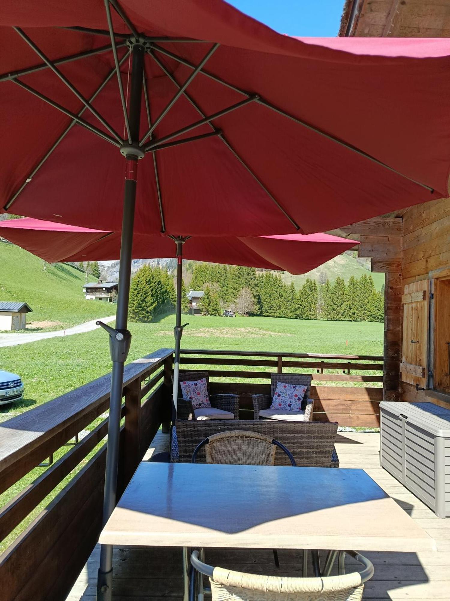 Chalet L'Armoy La Giettaz Esterno foto