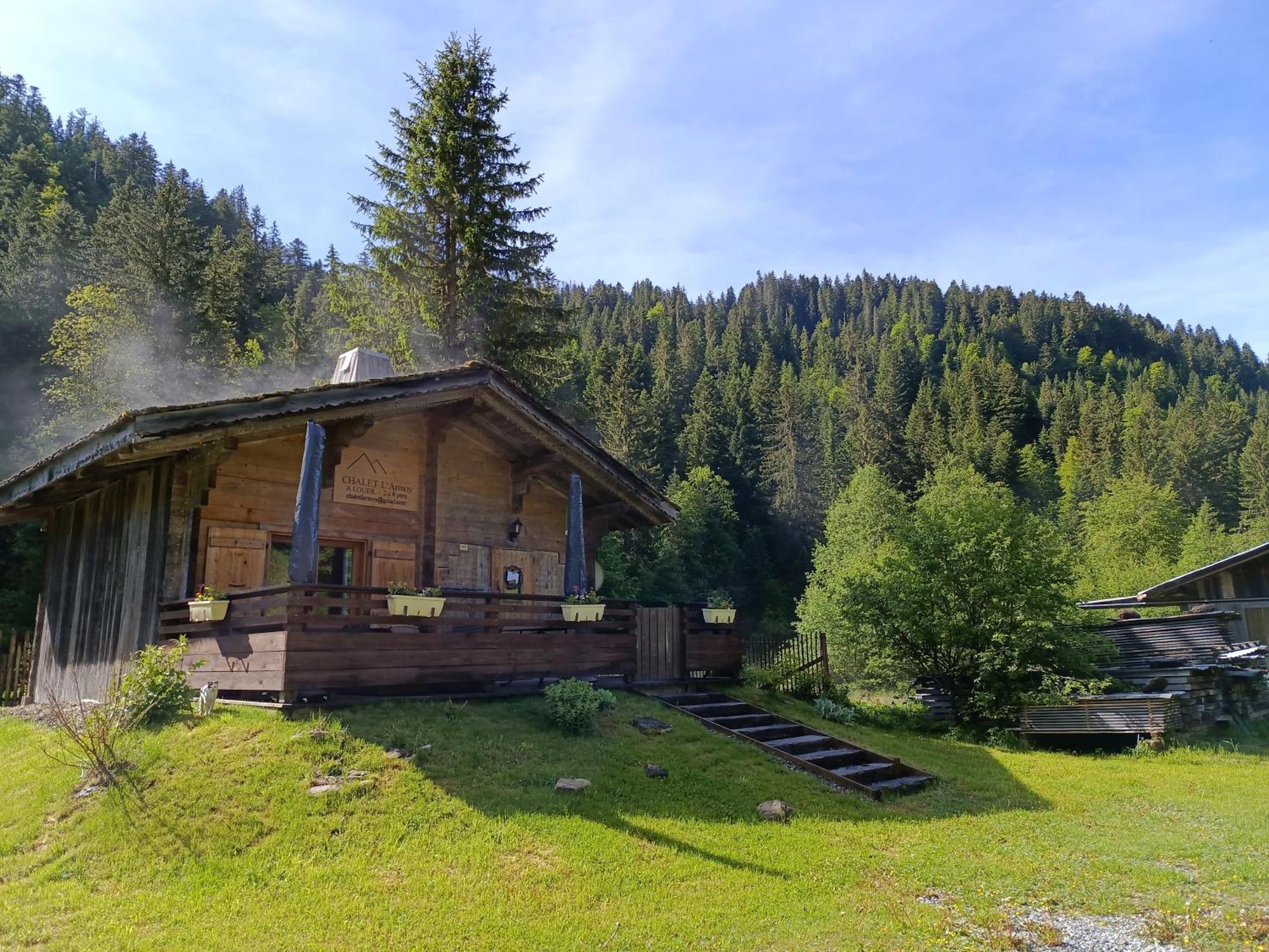 Chalet L'Armoy La Giettaz Esterno foto